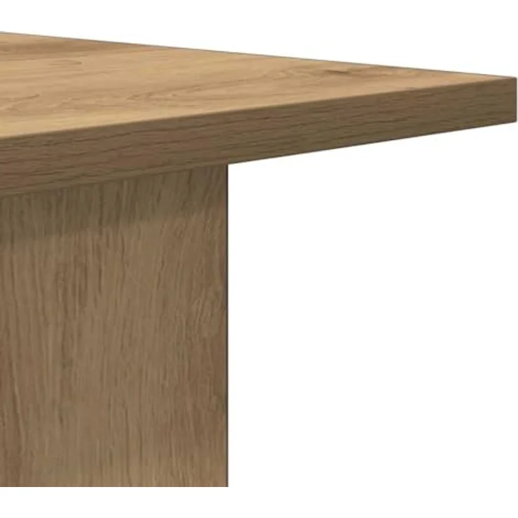 vidaXL Lautsprecherständer 2 STK., Hoher Boxenständer aus Artisan-Eiche, robuste Oberfläche, verbessertes Audio-Hörerlebnis – Bild 4