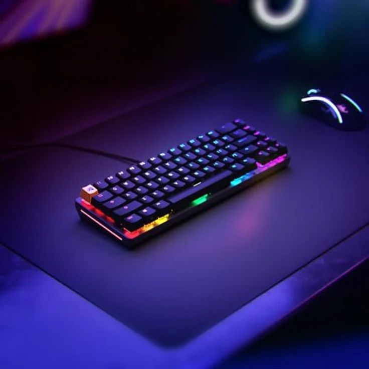 Glorious GMMK 2 Compact-Tastatur - Fox Switches, US-Layout QWERTY, schwarz – Bild 8