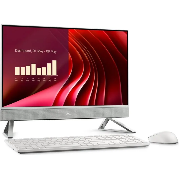 Dell 24 All-in-One Desktop MV38K, 60,5 cm (23,8 Zoll) FHD-Display, Intel Core i5-1334U, 8 GB RAM, 512 GB SSD, Windows 11 Home