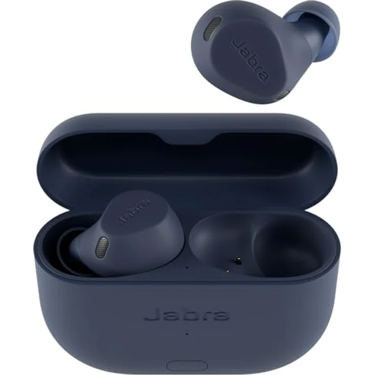 Jabra Elite 8 Active Gen 2 kabellose Bluetooth-Earbuds, Schweißabweisend, Wasserdicht, LE-Audio-Smartcase, sichere In-Ear-Passform, HearThrough-Modus, Adaptive Hybride ANC – Navy – Bild 1