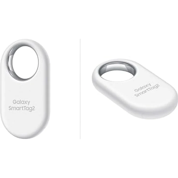 Samsung Galaxy SmartTag2 Bluetooth-Tracker, Kompassansicht, Suche in der Nähe, mit bis zu 500 Tage Laufzeit, wassergeschützt, Weiß (1 Stück) – Bild 2