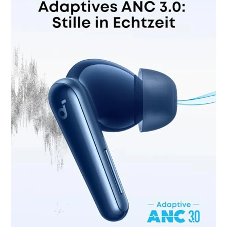 soundcore Liberty 5, kabellose Earbuds mit ANC, 6 Mics, Dolby Audio und Schnellladen, Schwarz – Bild 3