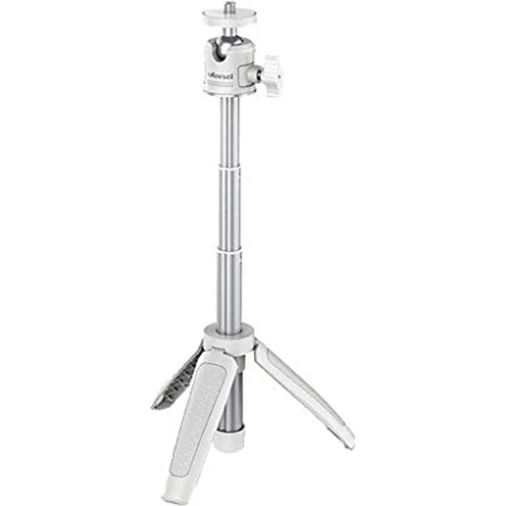 Ulanzi MT-08 Vlog-Stativ, Handgriff & Selfie Stick, vielseitig einsetzbar für Smartphones und GoPro, weiß – Bild 5