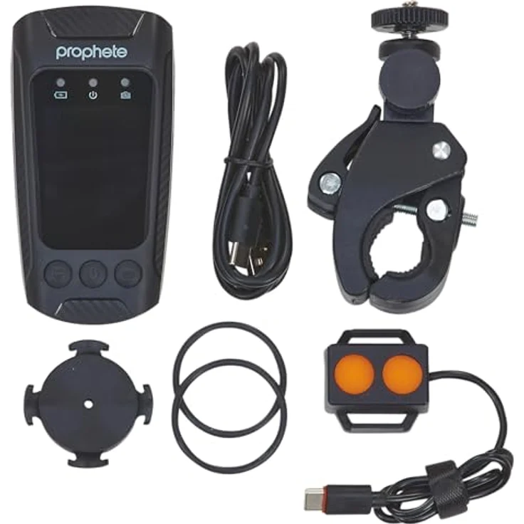 Prophete Dashcam, 4K Fahrrad-Dashcam mit Front- und Rückfahrkamera, HD-Fotos und intuitiver Bedienung – Bild 8