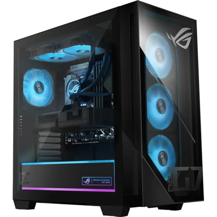 ASUS ROG G700, Komplettsystem mit Intel Core Ultra 7, 32 GB DDR5 RAM, 1 TB SSD, NVIDIA GeForce RTX 5060 Ti, Schwarz – Bild 5