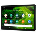 Doro Tablet, 10,4-Zoll-Display, Full HD Touchscreen, Seniorentablet mit 4 Lautsprechern, extragroße Symbole, Android 12, extra hell einstellbar, Forest