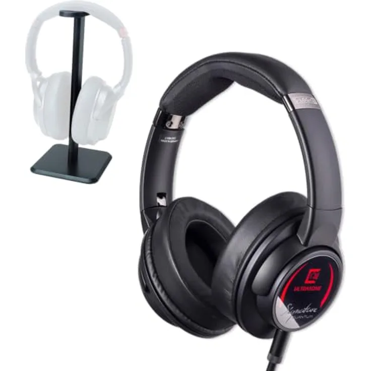 Ultrasone Signature Quantum, High-End Kopfhörer mit S-Logic5 Technologie und Tisch-Stativ