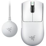 Razer Viper V4 Pro, kabellose E-Sport-Gaming-Maus mit Focus Pro 50K Sensor, 8000 Hz Polling, Ultraleicht mit 50g, optisches Scrollrad, PC/Mac | Weiß