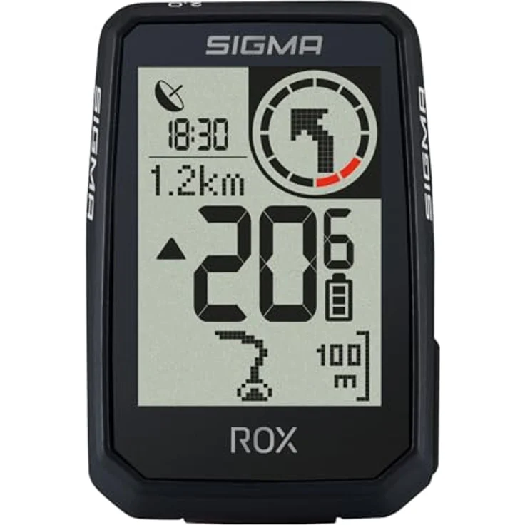 SIGMA ROX 2.0 Endurance Black | GPS Fahrradcomputer mit 26h Akkulaufzeit, kabellos, E-Bike kompatibel, inklusive OVERCLAMP Butler – Bild 2