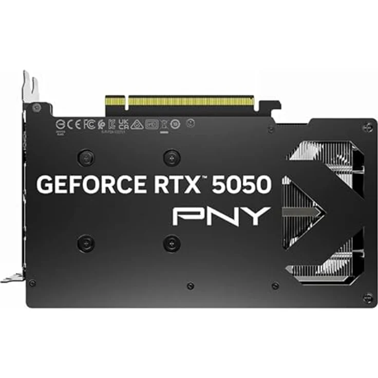 PNY GeForce RTX5050 8 GB GDDR6 Grafikkarte, Dual-Lüfter, 2317 MHz, PCIe, HDMI, DisplayPort – Bild 6