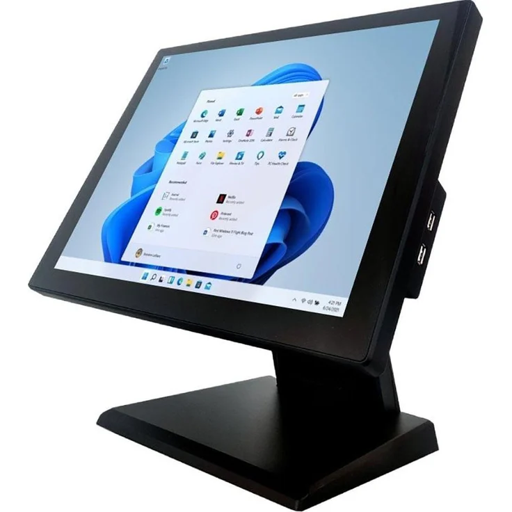 10POS 1OT-1515H, 15" All-in-One-PC mit Intel® Core™ i5, 8 GB RAM, 256 GB SSD, schwarz