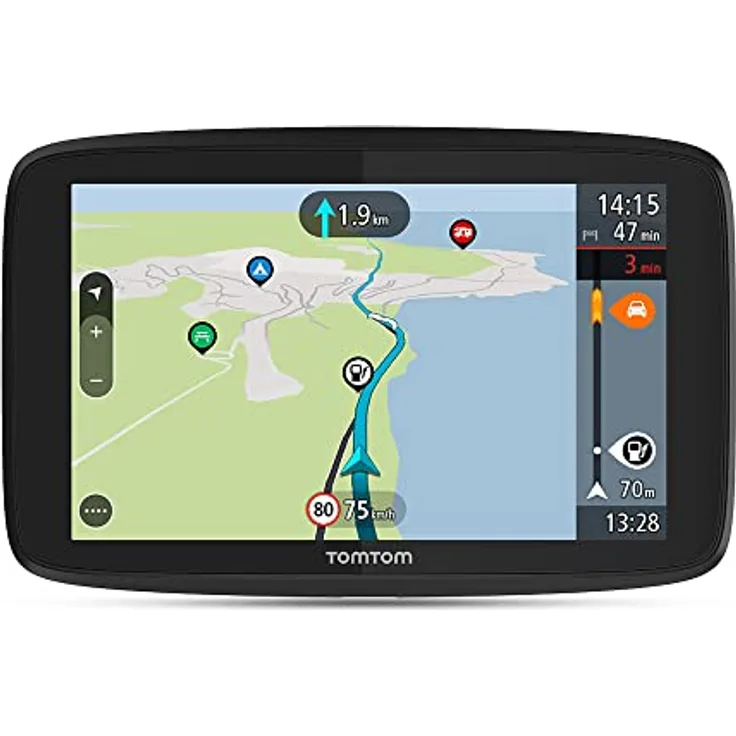 TomTom GO Camper Tour 6, GPS-Navigationsgerät für Wohnmobile und Wohnwagen mit 15,5 cm (6 Zoll) Touchscreen, Kartenupdates für Europa und TomTom Traffic, schwarz