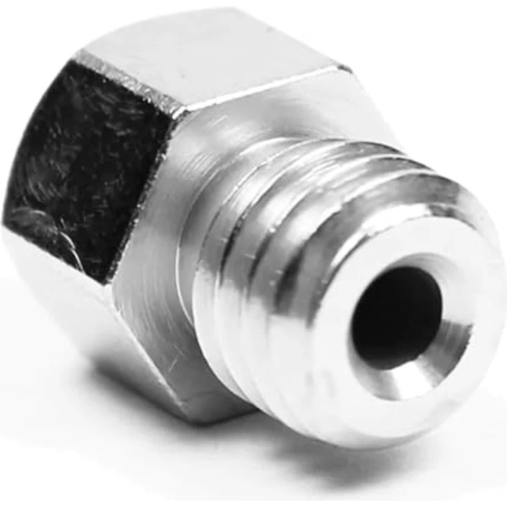 Micro-Swiss MK8 Düse, Plated A2 gehärteter Stahl, für abrasive Filamente, kompatibel mit Alfred- und Ender-Serien – Bild 3