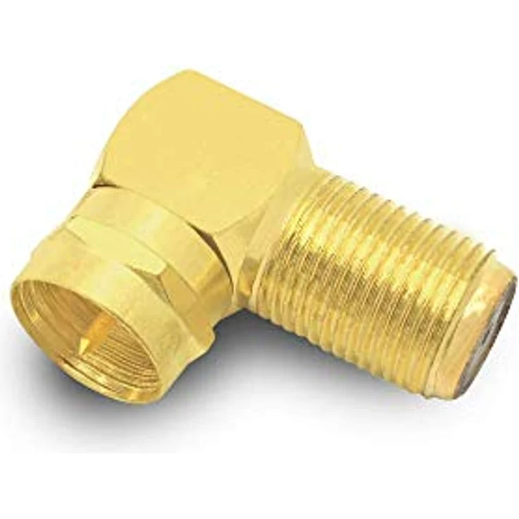 ARLI 7m HD Sat Doppel Winkel Anschlusskabel schwarz, 5-fach geschirmt bis 135 dB, vergoldete F-Stecker & Winkeladapter, geeignet für DVB-S2, DVB-T2, 4K und 8K HDTV – Bild 2