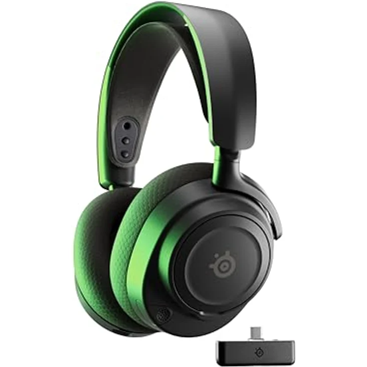 SteelSeries Arctis Nova 7X Gen 2, Kabelloses Gaming Headset mit 40-mm-Treibern, Rauschunterdrückung, Schwarz – Bild 14