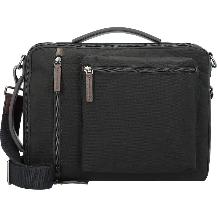 Fossil Buckner Aktentasche 34 cm Laptopfach (13.39"), Schwarz