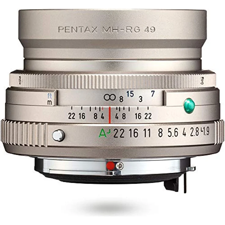 Pentax PENTAX-FA 43mm F1.8 Limited, Weitwinkelobjektiv mit HD-Vergütung für PENTAX K-System, Silber, 35 mm Vollformat – Bild 1