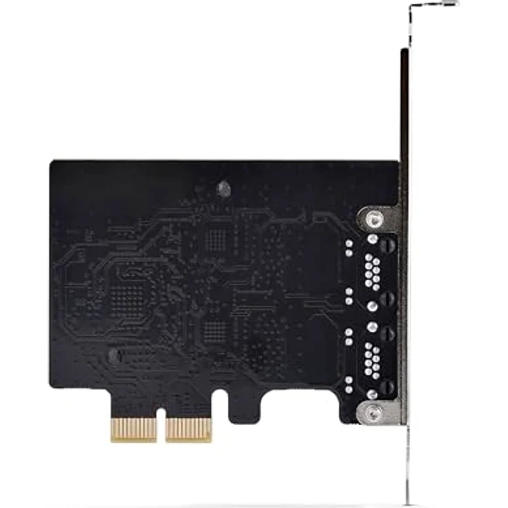 StarTech .com PR25GR-NETWORK-CARD, Interne PCI Express Netzwerkkarte mit 2x 5 Gbps Ethernet Ports, Schwarz – Bild 6