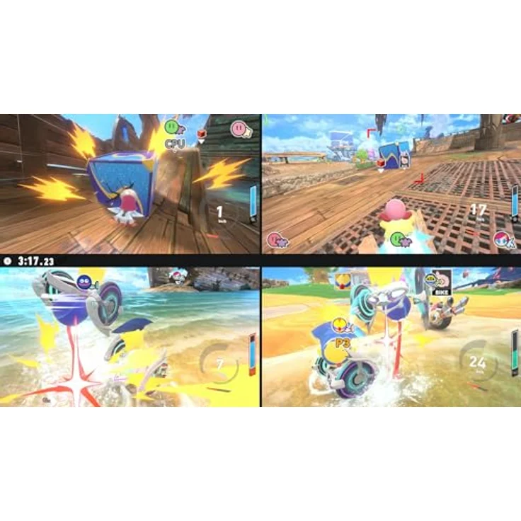 Nintendo Kirby Air Riders, Fahrzeug-Action-Spiel für Nintendo Switch 2 mit 16-Spieler Online-Multiplayer und abwechslungsreichen Maschinen – Bild 3