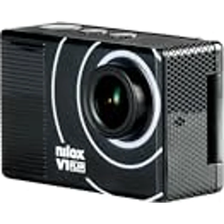Nilox V1 Flip, Action Kamera 4K/60fps, Doppelbildschirm, WLAN, wasserdicht 30m, Akku 1050 mAh, SD-Karte 128 GB – Bild 1