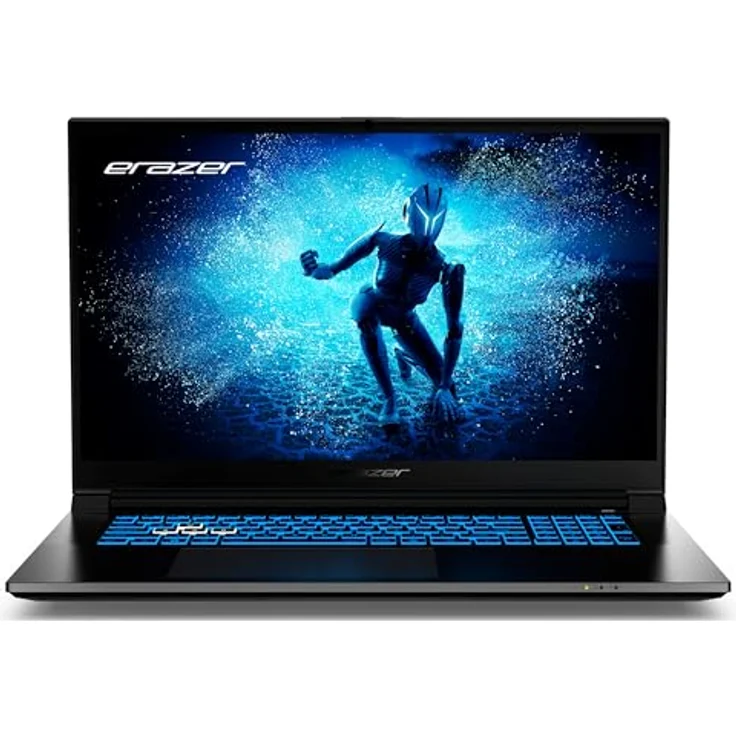 ERAZER Defender P50i 43,9 cm (17,3" Zoll 144Hz) Full HD Gaming Laptop, Intel Core i7-13620H, 16GB RAM, 1TB SSD, GeForce RTX 4060 8GB, Win 11 Home – Bild 1