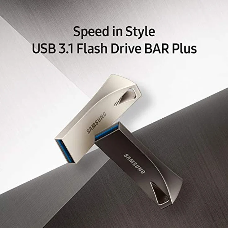 Samsung Bar Plus USB 3.1 Flash Drive Silber 64 GB – Bild 4
