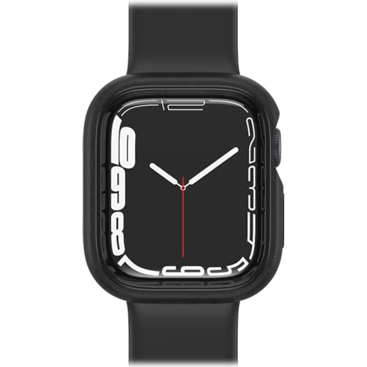 OtterBox Watch Bumper für Apple Watch Series 9/8/7-41mm, stoßfest, sturzsicher, Sleek Protective Hülle für Apple Watch, Schwarz – Bild 1