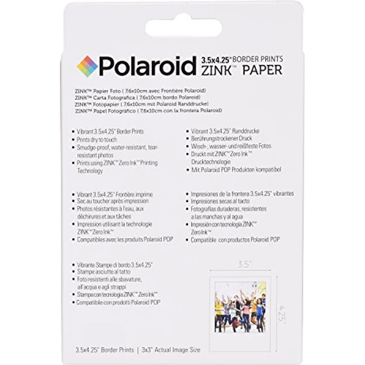 Polaroid ZINK Zero Ink Papier (POLZL3X420) – Bild 4