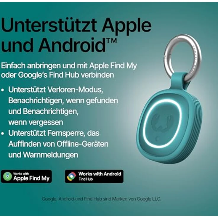 Hama Schlüsselfinder 185826, Bluetooth mit "Mein Gerät finden"-App, 2er Set, Weiß – Bild 4