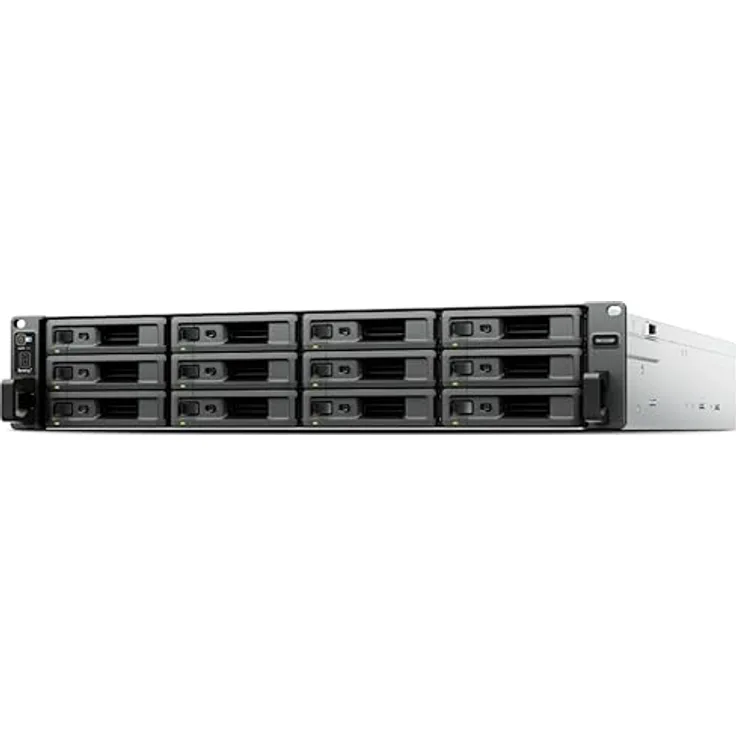 Synology NAS RX1225RP 19" 12Bay, Rackmount-Erweiterungseinheit mit 12 Einschüben für maximale Speicherkapazität