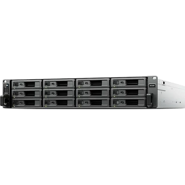 Synology NAS RX1225RP 19" 12Bay, Rackmount-Erweiterungseinheit mit 12 Einschüben für maximale Speicherkapazität – Bild 1