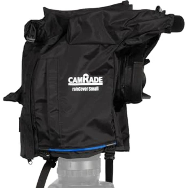 camRade rainCover Small, Universeller Regenschutz für digitale Film- und Vollformatkameras, wasserabweisend, transparente Vinylfenster – Bild 2