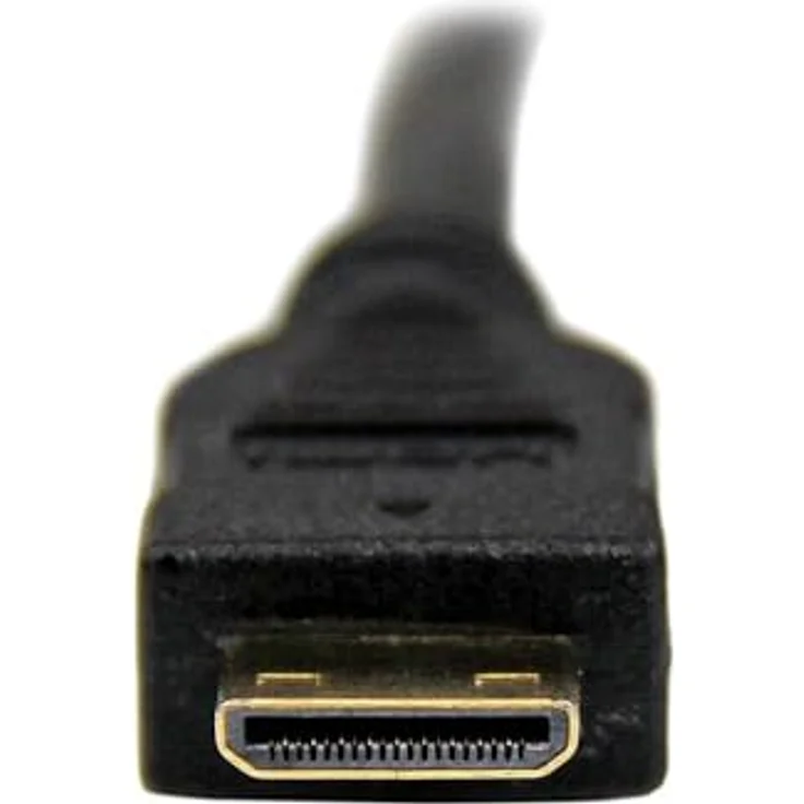 StarTech.com Mini HDMI auf DVI Kabel - St/St - Videokabel - HDMI / DVI - 30 AWG - Mini-HDMI, 19-polig (M) - DVI-D (M) - 2,0m - abgeschirmt - Schwarz (HDCDVIMM2M) – Bild 3