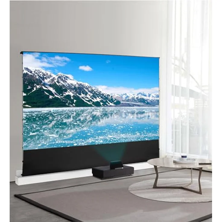 Celexon UST Hochkontrast Bodenscheren Leinwand - HomeCinema Plus, 80" weiß (16:9) – Bild 5