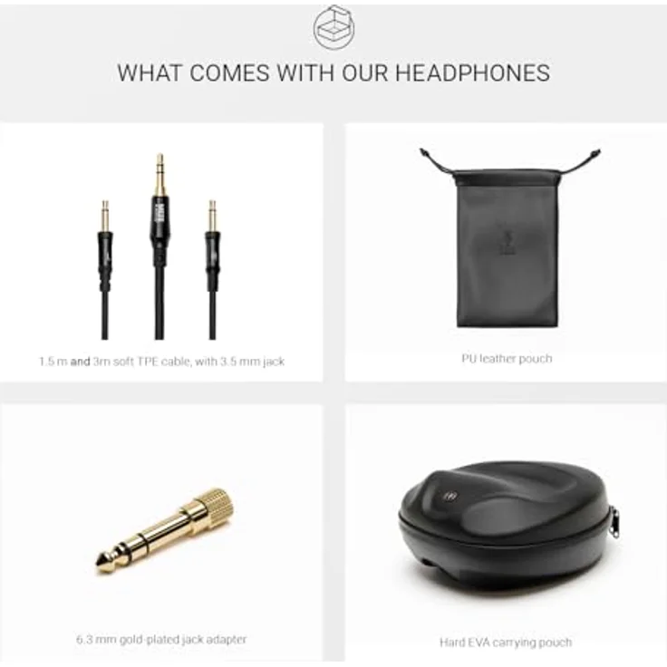 Meze Audio 109 Pro, Over-Ear HiFi Kopfhörer mit offenem Design, 50 mm Treiber, schwarz – Bild 6