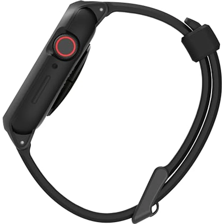 Catalyst Impact Uhrenarmband, 44 mm, Kunststoff, schwarz, absturzsicher mit Gummipuffer und Dämpfungssystem – Bild 6