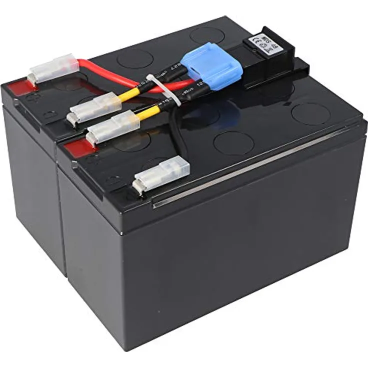 CSB Nachbau Akku APC-RBC48, vormontiert mit Kabel und Stecker