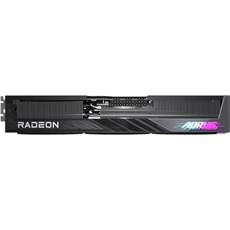 Gigabyte Radeon RX 9070 XT Aorus Elite 16 GB Grafikkarte mit PCIe 5.0, Triple-Slot-Heatpipe-Design – Bild 8