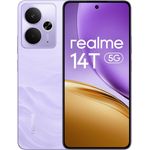 Realme 14T 5G, Smartphone mit 8 GB RAM, 256 GB Speicher, 50 MP Dual-Kamera, 6,67 Zoll AMOLED-Display, Lila (Lightning Purple)