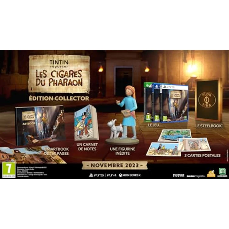MICROÏDS Tintin Reporter: Cigars of the Pharaoh - Collector's Edition (PS4) - Action-Abenteuerspiel in Ägypten – Bild 2