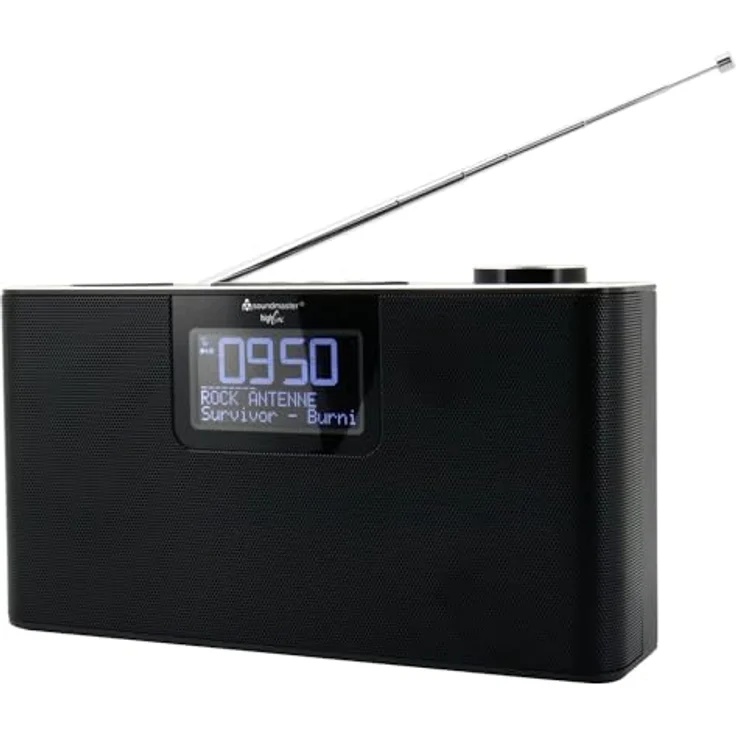 Soundmaster DAB700SW tragbares Radio Boombox DAB+ UKW mit USB SD Bluetooth – Bild 4