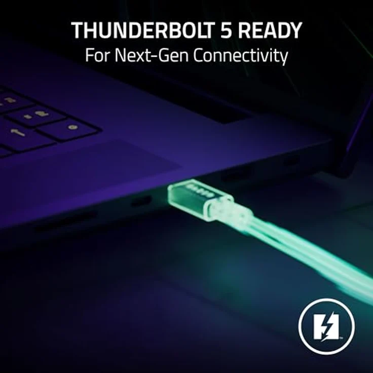 Razer Thunderbolt 5 Dock Chroma, Laptop-Dockingstation mit RGB-Beleuchtung und diversen Anschlussmöglichkeiten - EU – Bild 2