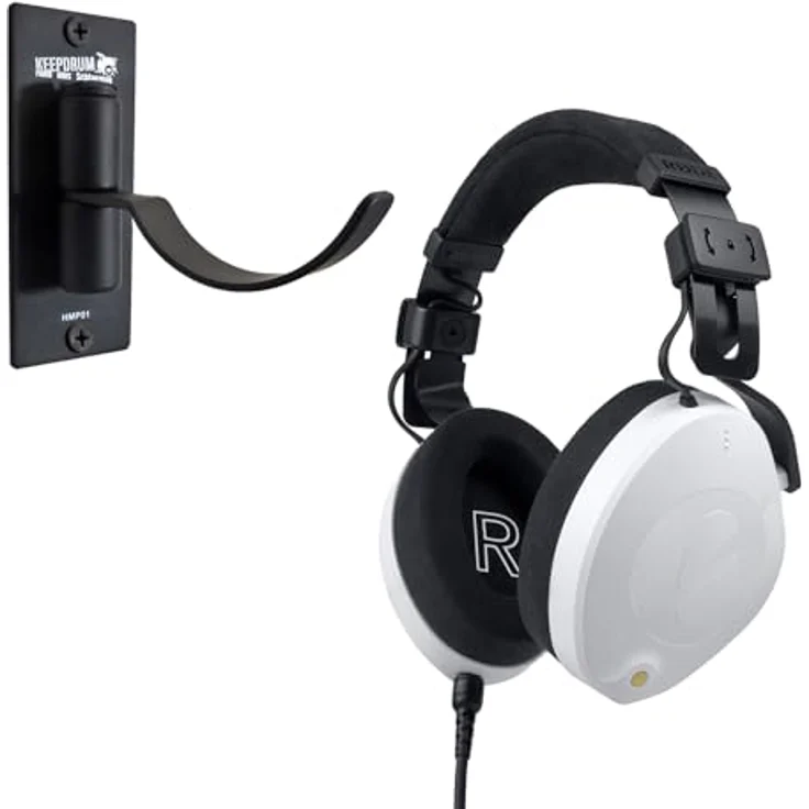 RØDE NTH-100 geschlossener Studio-Kopfhörer Weiß + keepdrum Wandhalter – Bild 1