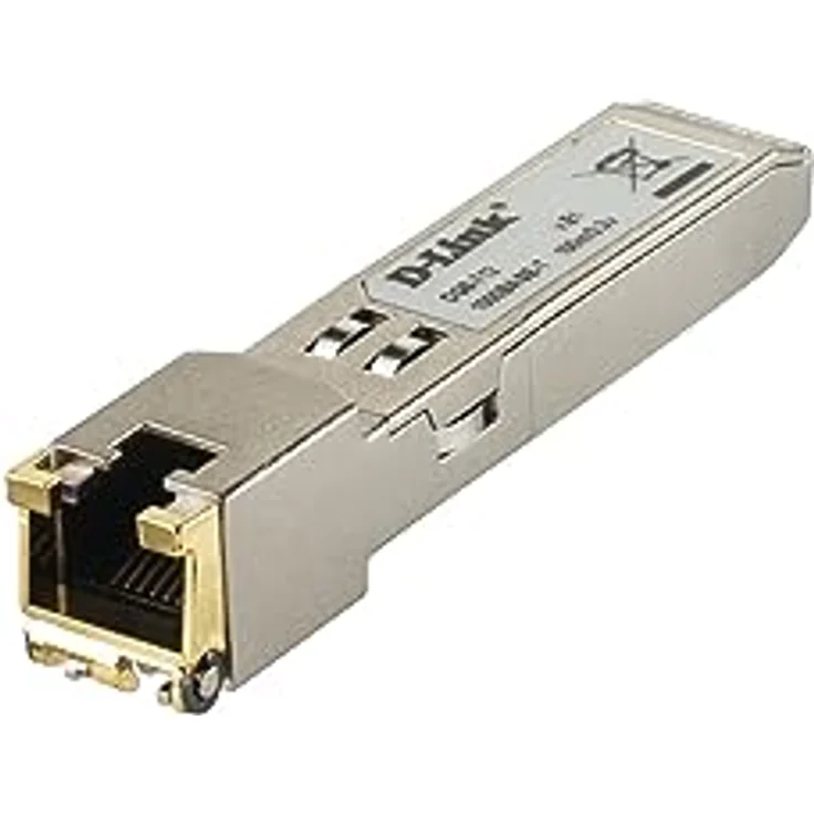 D-Link DGS-712 1-Port SFP-Transceiver Modul (für 1000BaseT, RJ-45) – Bild 1