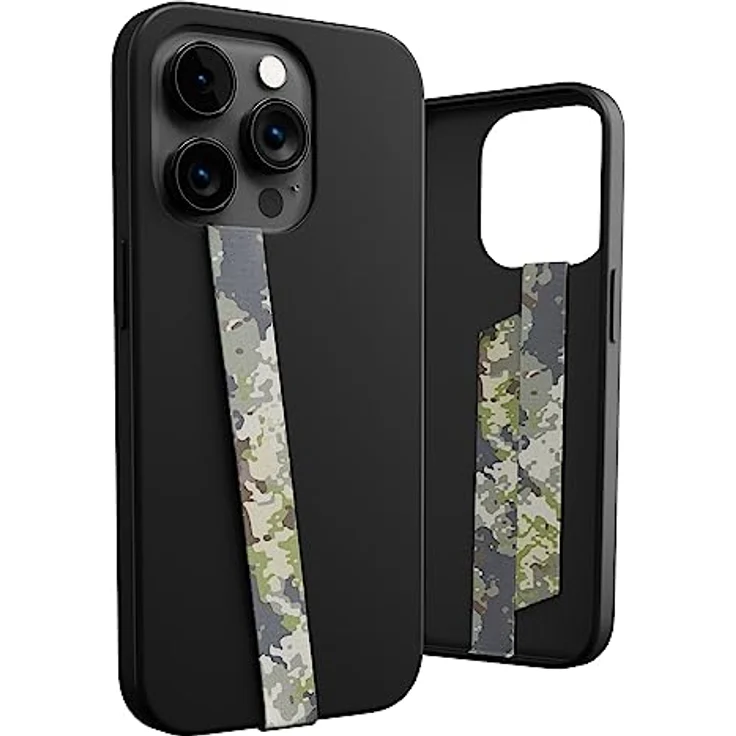 Fingerhalter Ninja Loop für Handy/Smartphone für Eine Bessere und sichere Einhandbedienung | Phone Case Strap Handy Loops Ninja Loop | Smartphone Zubehör (Army Camo) – Bild 2