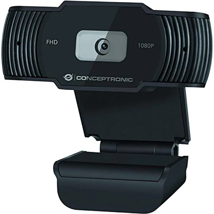Conceptronic AMDIS04 Webcam AMDIS 1080P Full HD Webcam+Microphone – Bild 1