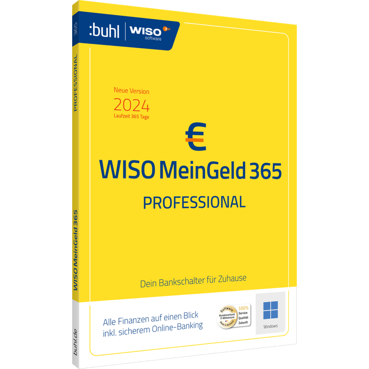 WISO Mein Geld Professional 365 (für Windows)