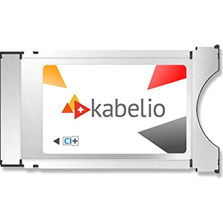 Kabelio Zugangsmodul inkl. 3 Monate Gratis-Zugang (CI+ Modul) - Empfang von Schweizer TV-Programmen in HD über Satellit - Marke Kabelio