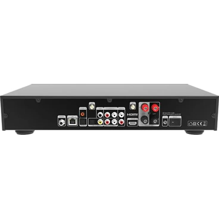 TELESTAR TOP 550, HiFi-System mit Verstärker und CD-Player, 43 cm, 2 × 30 W, Internetradio/DAB+, Bluetooth 5.3, USB-Aufnahme, Streamingdienste – Schwarz – Bild 2