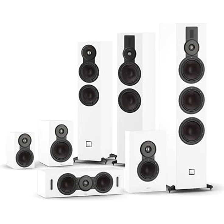 Dali Sonik 1 Regal-Lautsprecher, 2-Wege Bassreflex mit 29 mm Soft-Dome-Hochtöner und 5¼-Zoll-Tieftöner, ultrakompakt – Bild 7